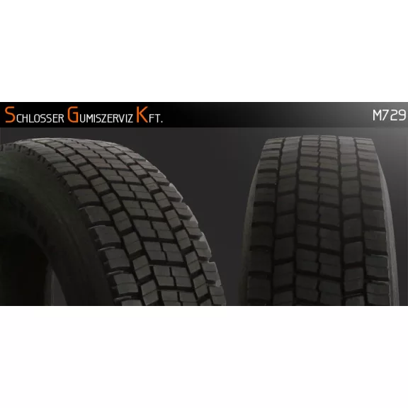 265/70R17.5 M729 bérfutózott tgk.gumiabroncs 265/70R17.5 M729 bérfutózott tgk.gumiabroncs