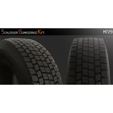 285/60R22.5 BRIDGESTONE M729 tgk.gumiabroncs DOT! AKCIÓ!
