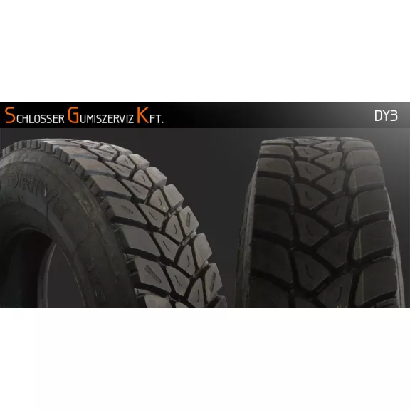 295/80R22.5 DY3 bérfutózott tgk.gumiabroncs 295/80R22.5 DY3 bérfutózott tgk.gumiabroncs