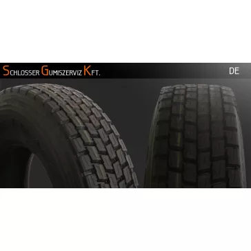 305/70R22.5 DE bérfutózott gumiabroncs