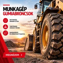 Munkagép abroncs