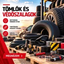 Tömlők, védőszalagok